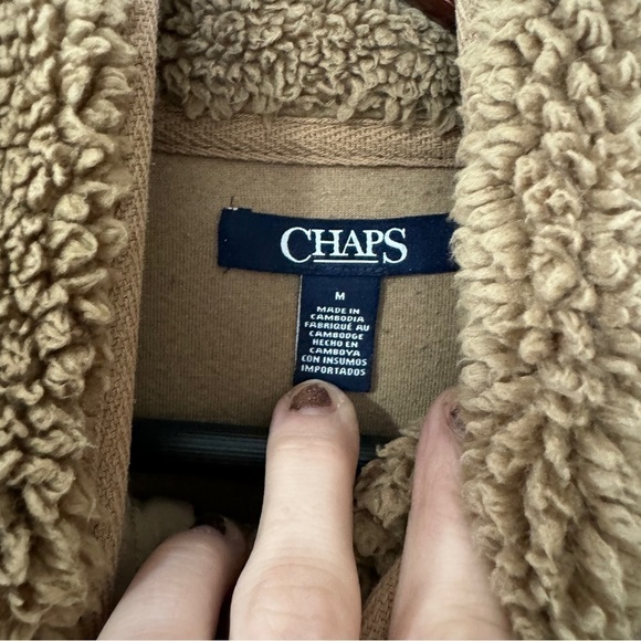 Chaps Brown Teddy Jacket - Picture 3 of 3